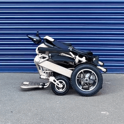 Wide-Seat Automatic Folding Electric Powerchair | Freedom Pro AF