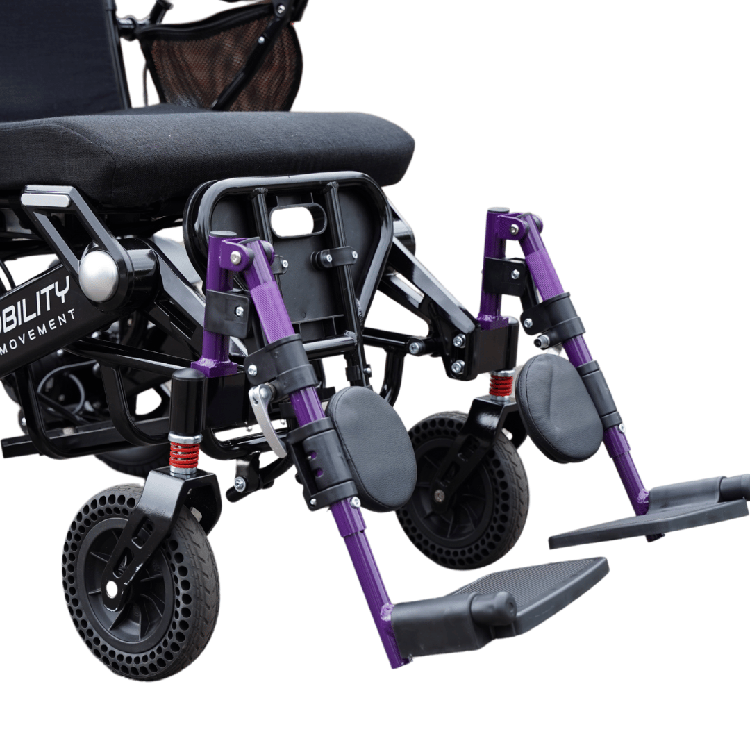Elevating Leg Rest Extensions for Electric Wheelchairs - Etech Mobility UK