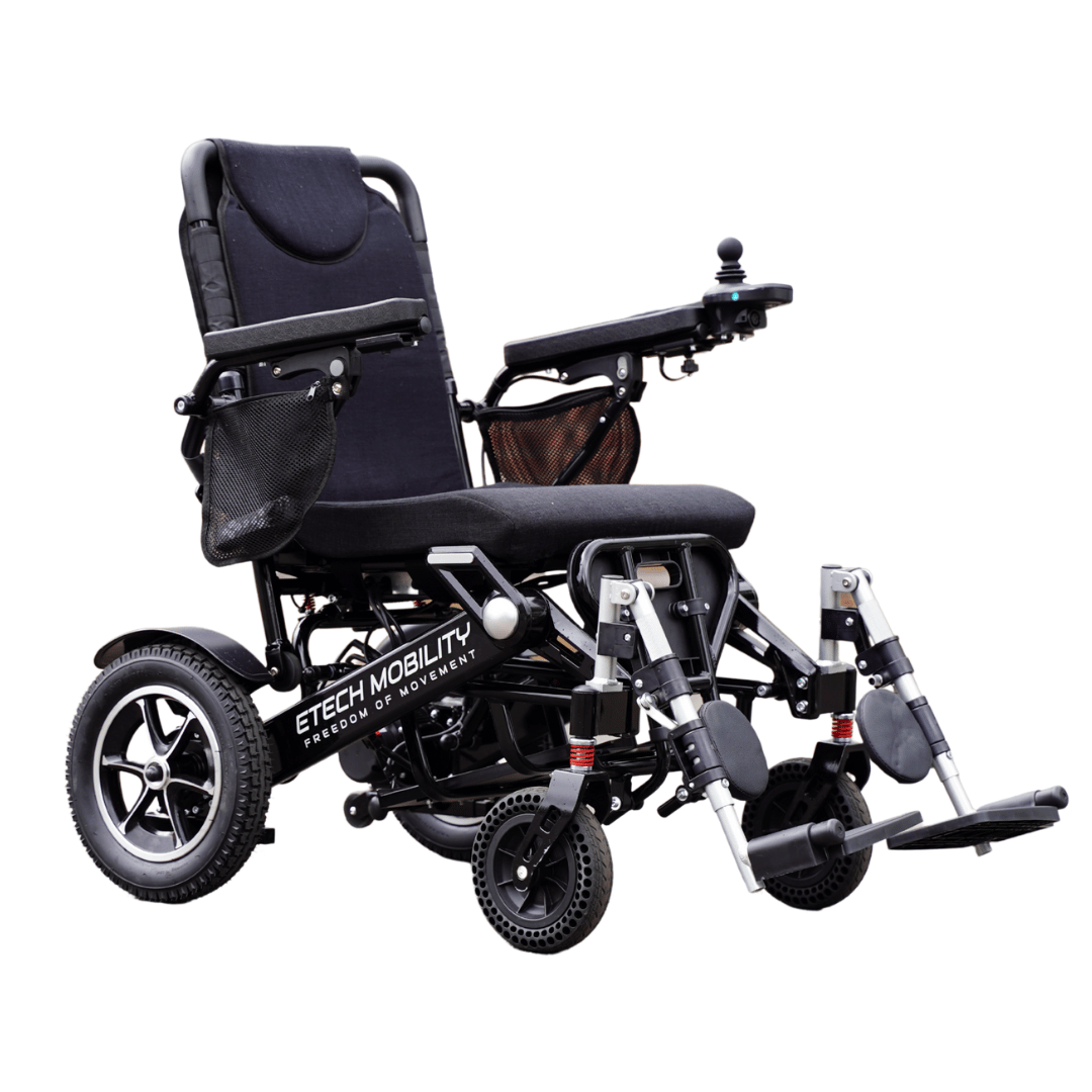 Elevating Leg Rest Extensions for Electric Wheelchairs - Etech Mobility UK