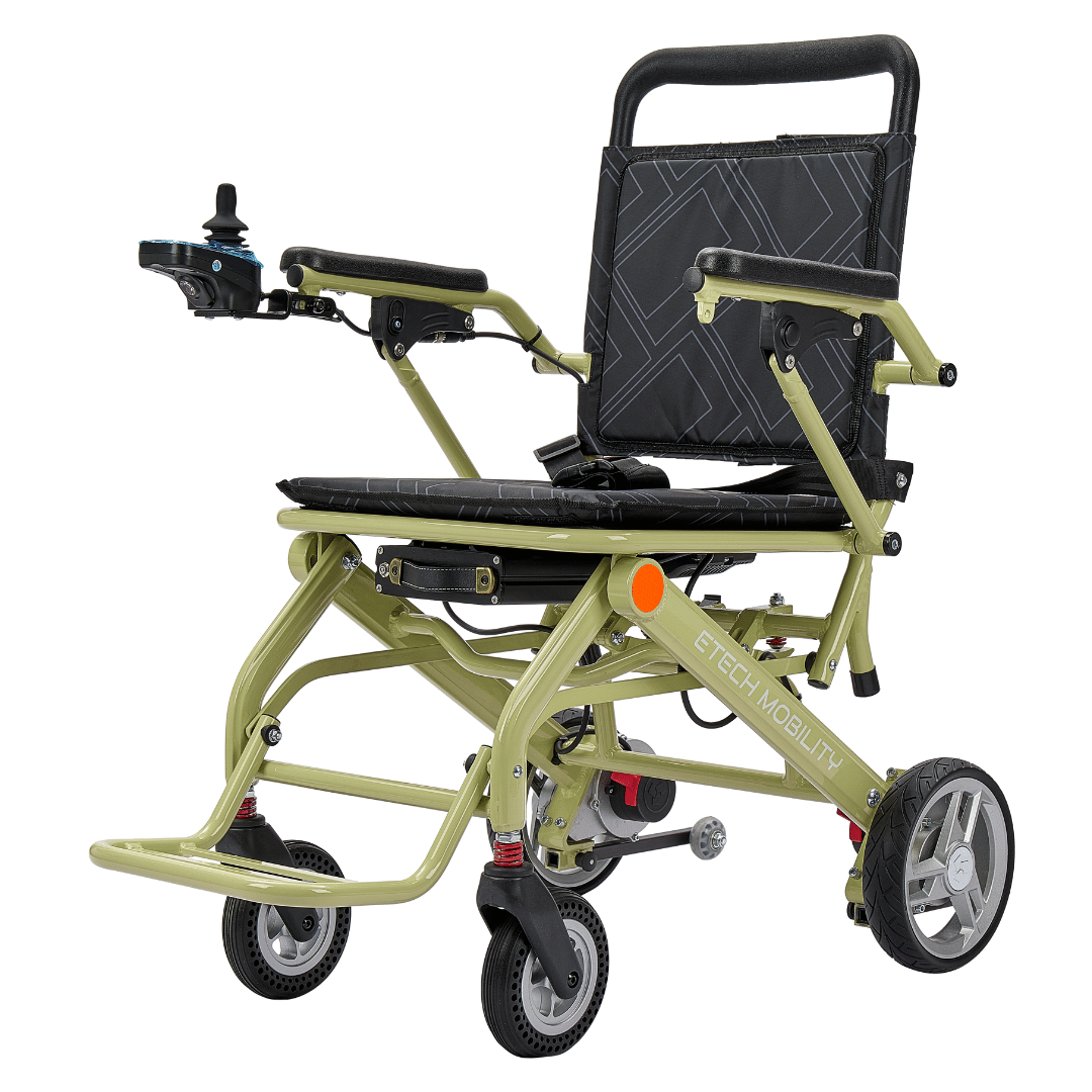 Etech Mobility Firefly – 14.5kg Ultra - Lightweight Powerchair with Premium Brushless Motors - Etech Mobility UK