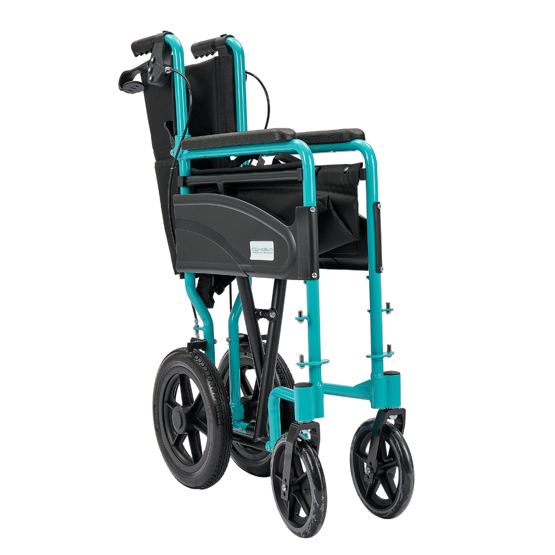 Etech Mobility Stride Transit Wheelchair – Ultra Lightweight & Foldable (13kg) - Etech Mobility UK