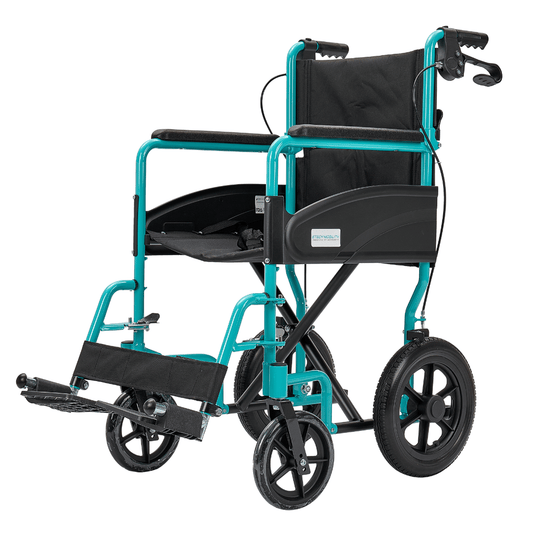 Etech Mobility Stride Transit Wheelchair – Ultra Lightweight & Foldable (13kg) - Etech Mobility UK