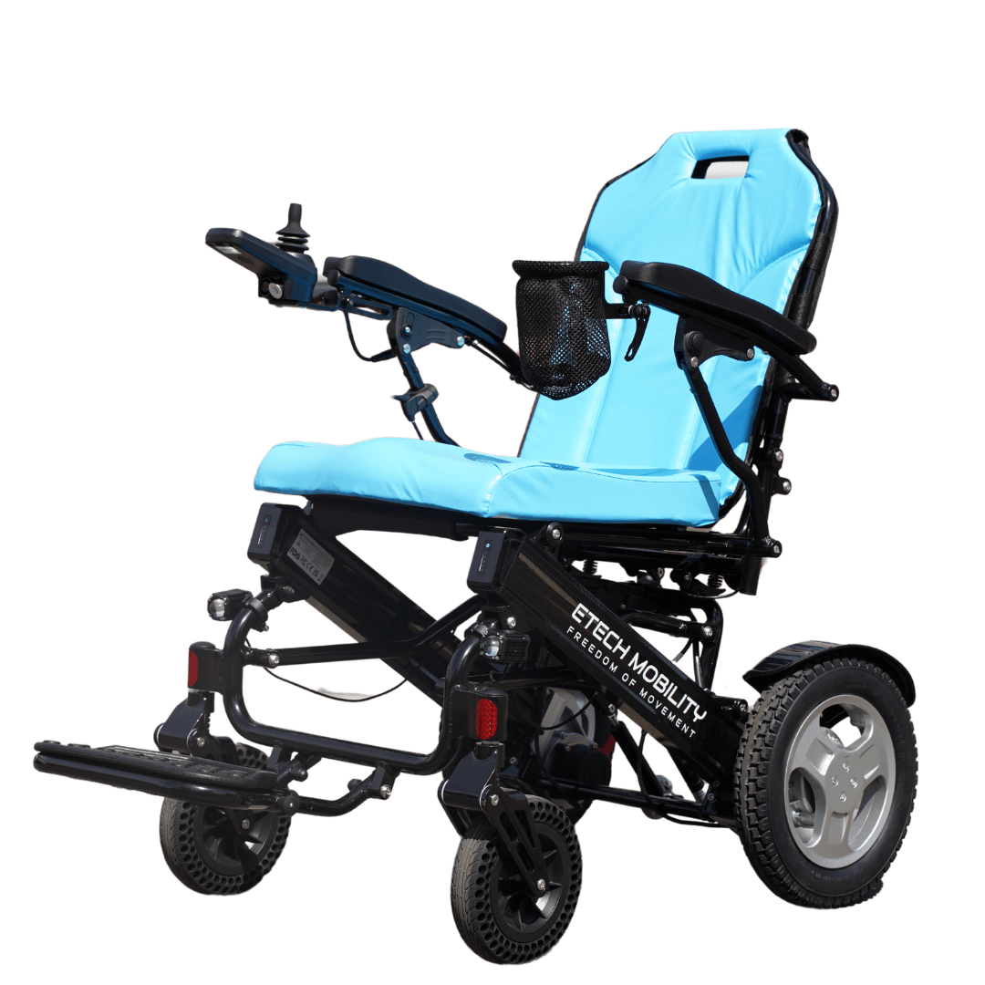 Leather Upholstery Covers for Y20 Luxe Electric Wheelchair - Etech Mobility UK
