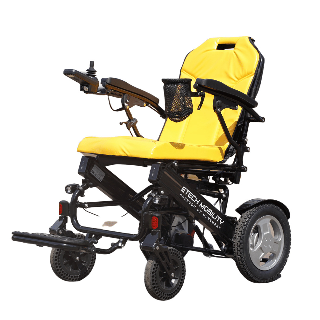 Leather Upholstery Covers for Y20 Luxe Electric Wheelchair - Etech Mobility UK