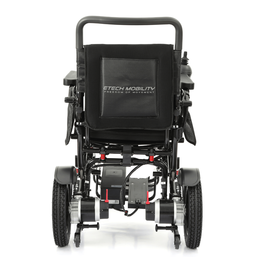Lightweight Electric Wheelchair | Folding Powerchair | Freedom Pro ST - Etech Mobility UK