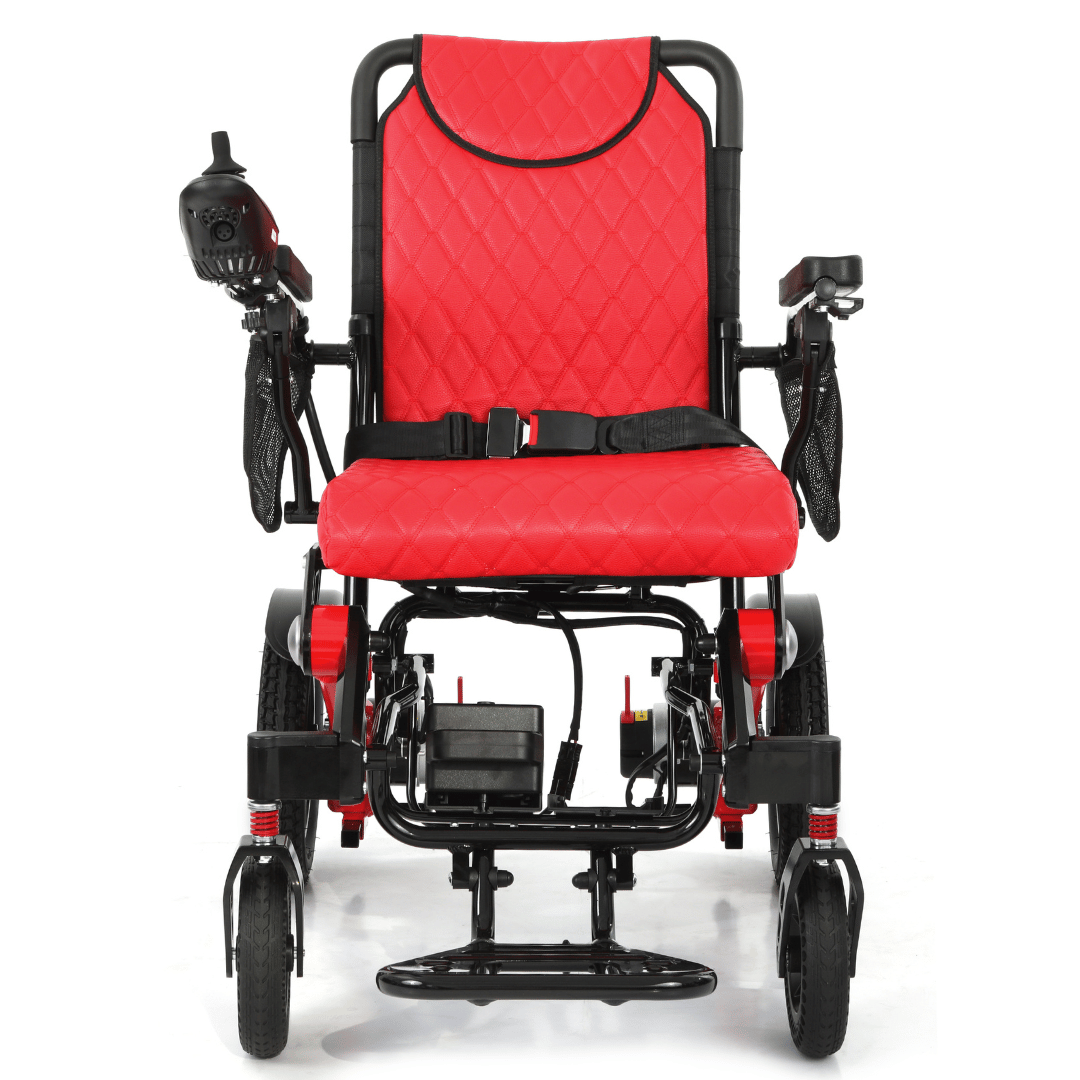 Luxury Leather Seat Cushion Cover for Freedom Pro and Elite Electric Wheelchair - Etech Mobility UK