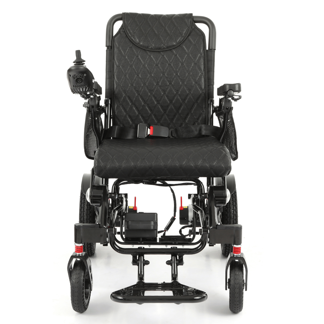 Luxury Leather Seat Cushion Cover for Freedom Pro and Elite Electric Wheelchair - Etech Mobility UK