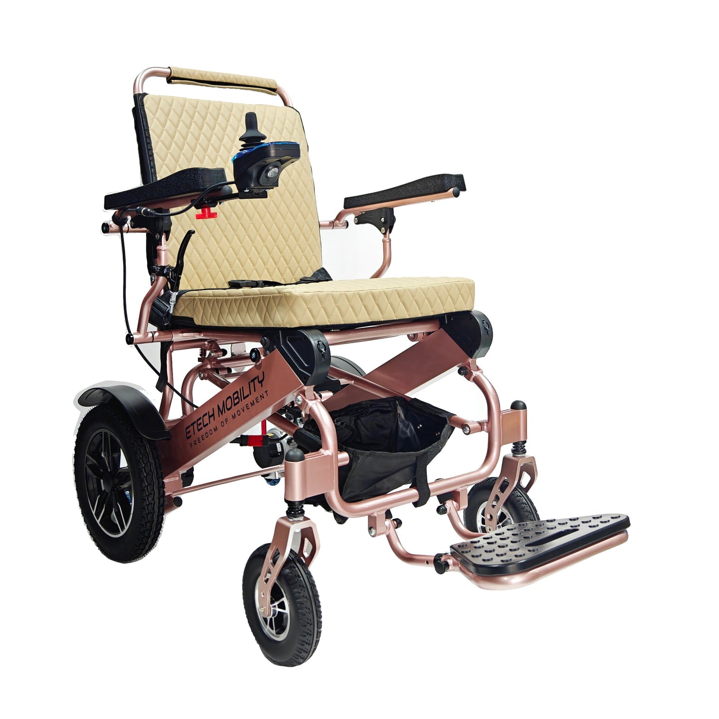 Premium Brushless Motor Lightweight Electric Wheelchair | Voyager 185 - Etech Mobility UK