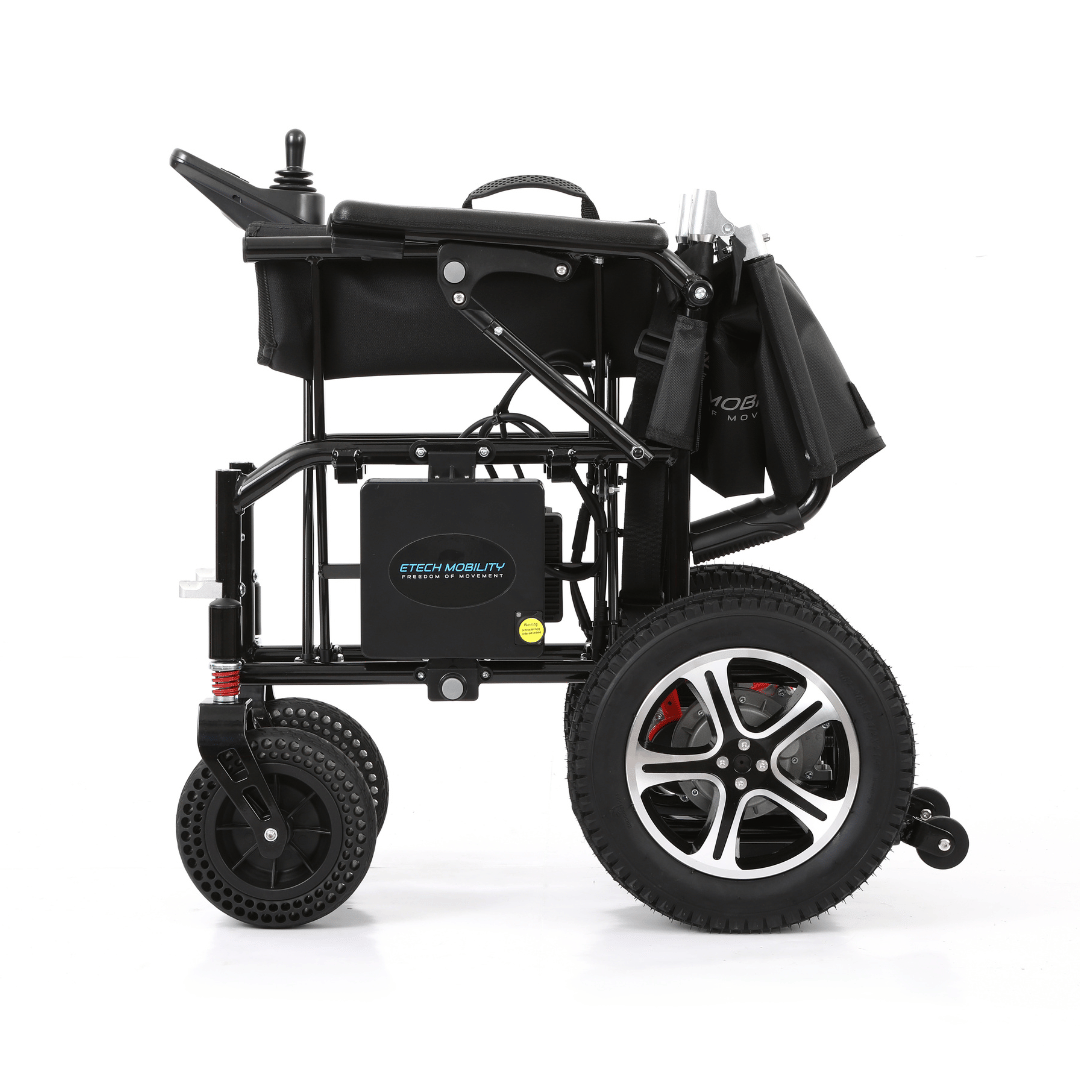 Ultra Lightweight Electric Wheelchair Heavy Duty Motors | LitePro 2 - Etech Mobility UK