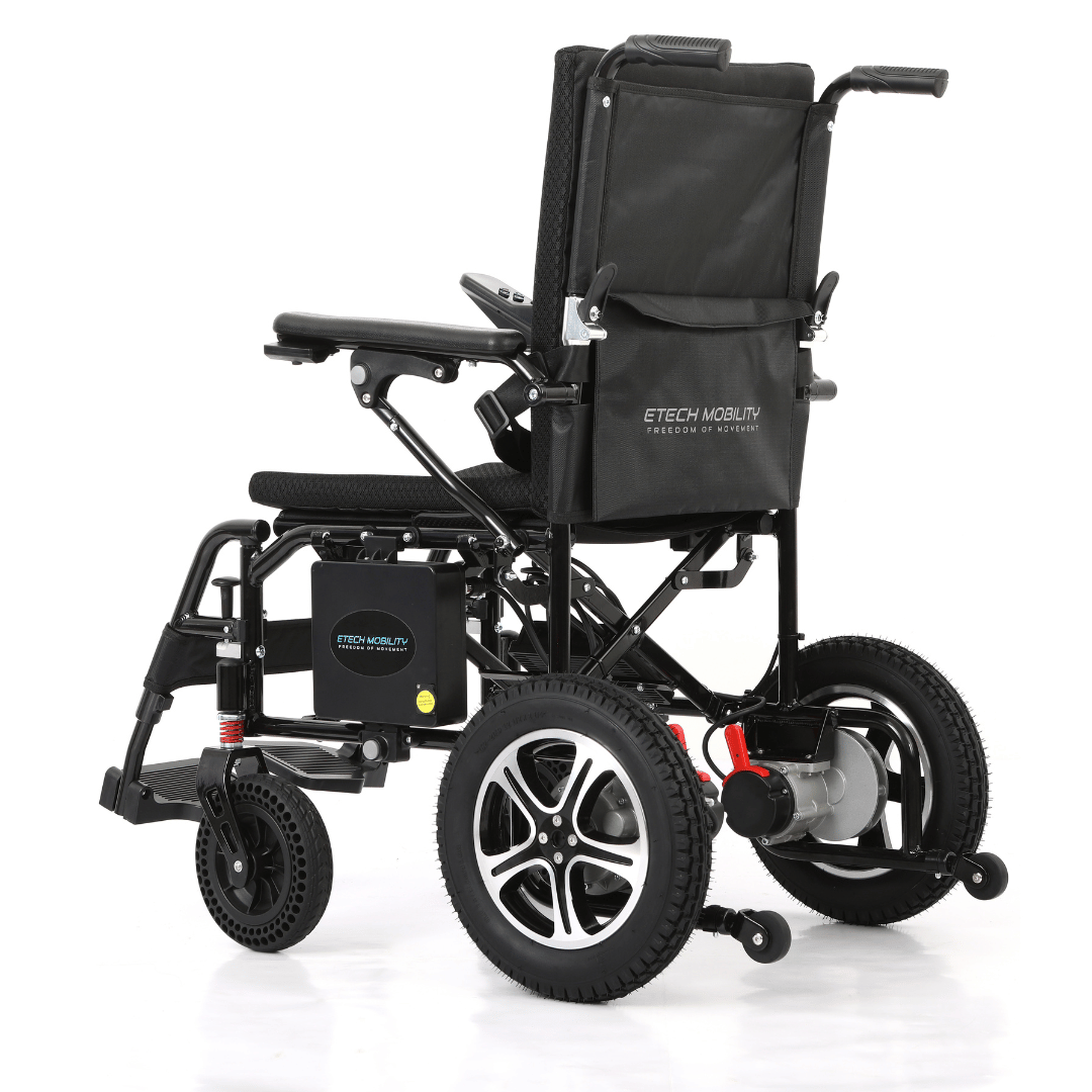 Ultra Lightweight Electric Wheelchair Heavy Duty Motors | LitePro 2 - Etech Mobility UK