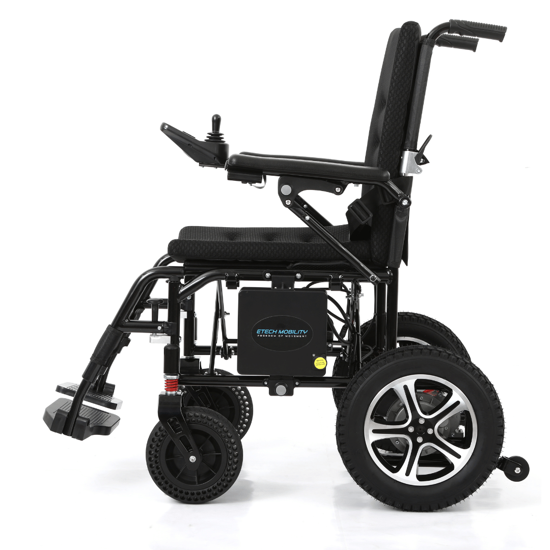 Ultra Lightweight Electric Wheelchair Heavy Duty Motors | LitePro 2 - Etech Mobility UK