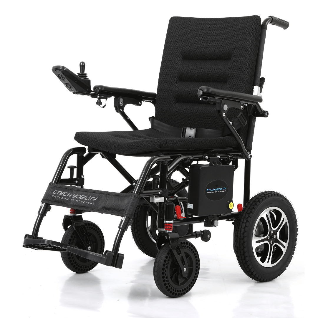 Ultra Lightweight Electric Wheelchair Heavy Duty Motors | LitePro 2 - Etech Mobility UK