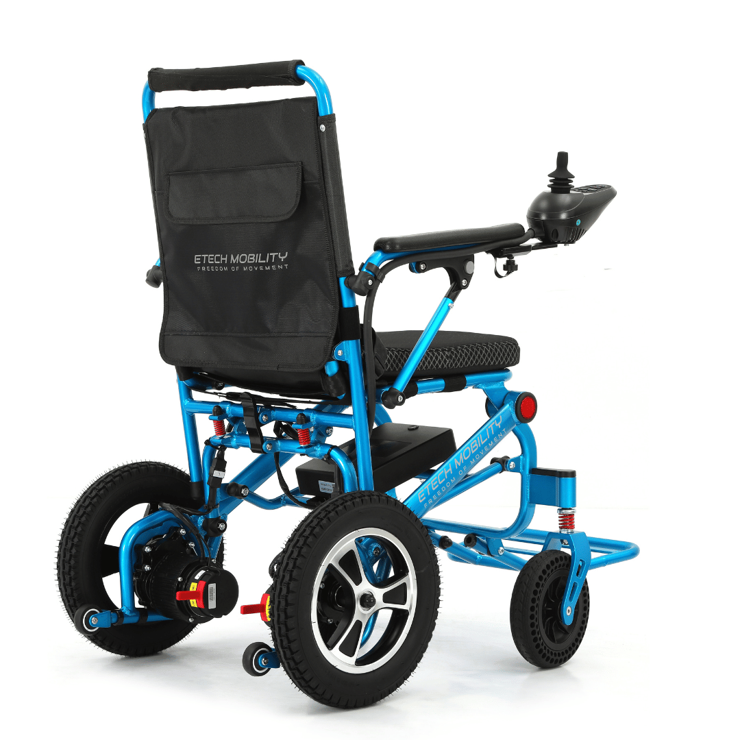 Ultra - Lightweight Folding Electric Wheelchair | EtechMobility LiteMax 2 - Etech Mobility UK