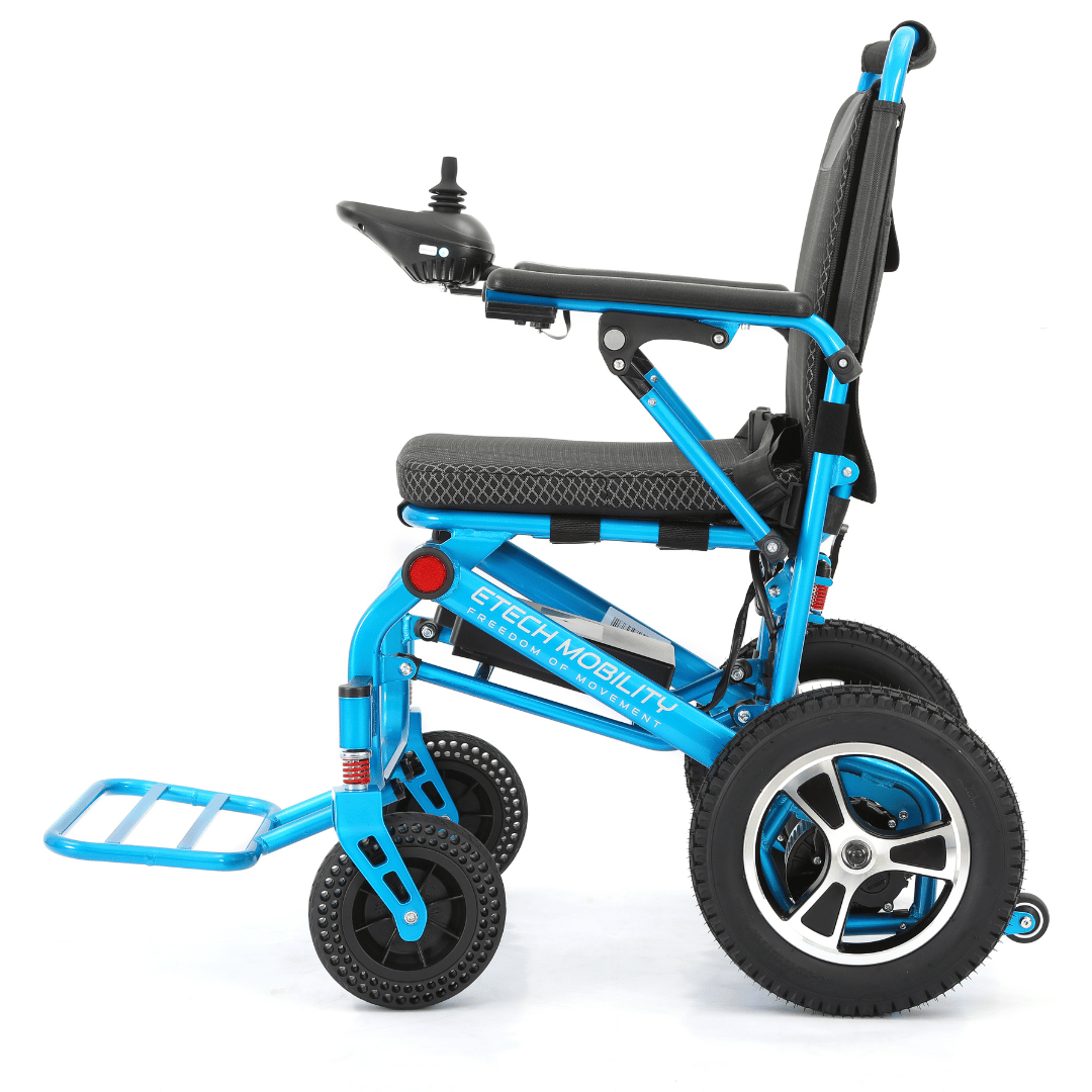 Ultra - Lightweight Folding Electric Wheelchair | EtechMobility LiteMax 2 - Etech Mobility UK