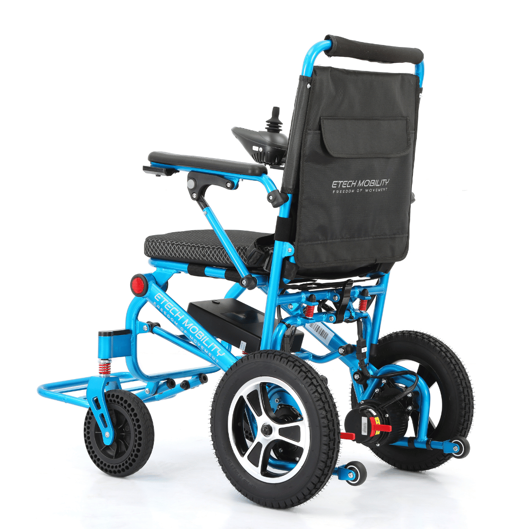 Ultra - Lightweight Folding Electric Wheelchair | EtechMobility LiteMax 2 - Etech Mobility UK