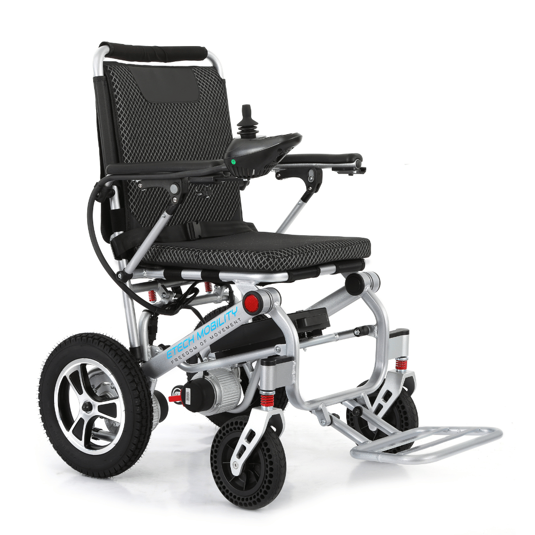 Ultra - Lightweight Folding Electric Wheelchair | EtechMobility LiteMax 2 - Etech Mobility UK