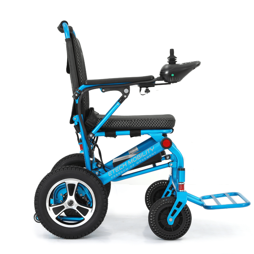 Ultra - Lightweight Folding Electric Wheelchair | EtechMobility LiteMax 2 - Etech Mobility UK