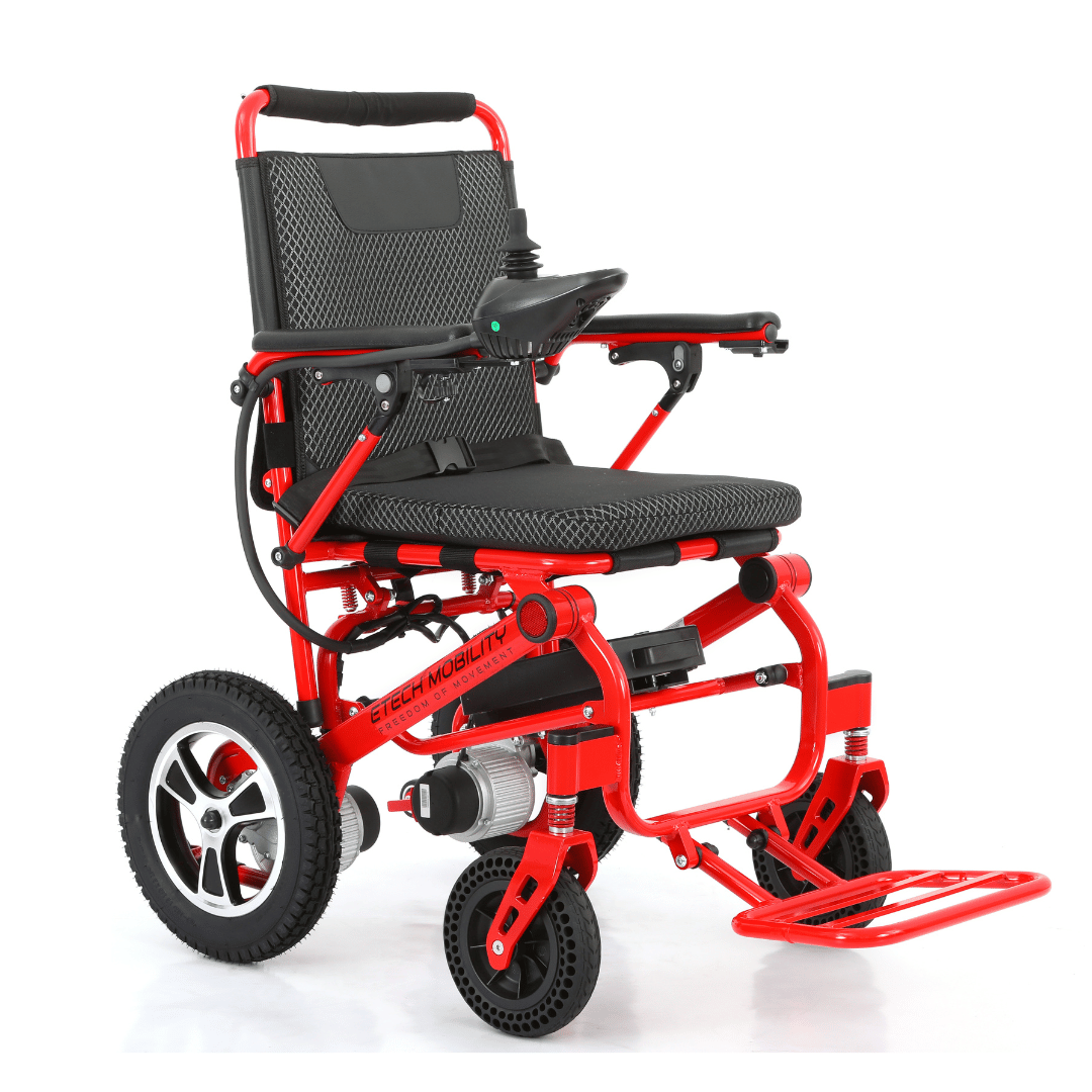 Ultra - Lightweight Folding Electric Wheelchair | EtechMobility LiteMax 2 - Etech Mobility UK