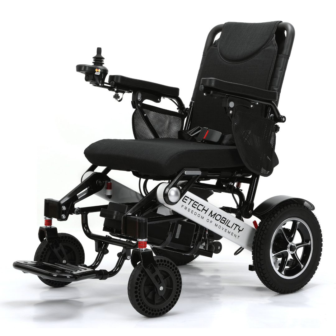 Wide - Seat Electric Wheelchair Powerchair Freedom Elite ST - Etech Mobility UK