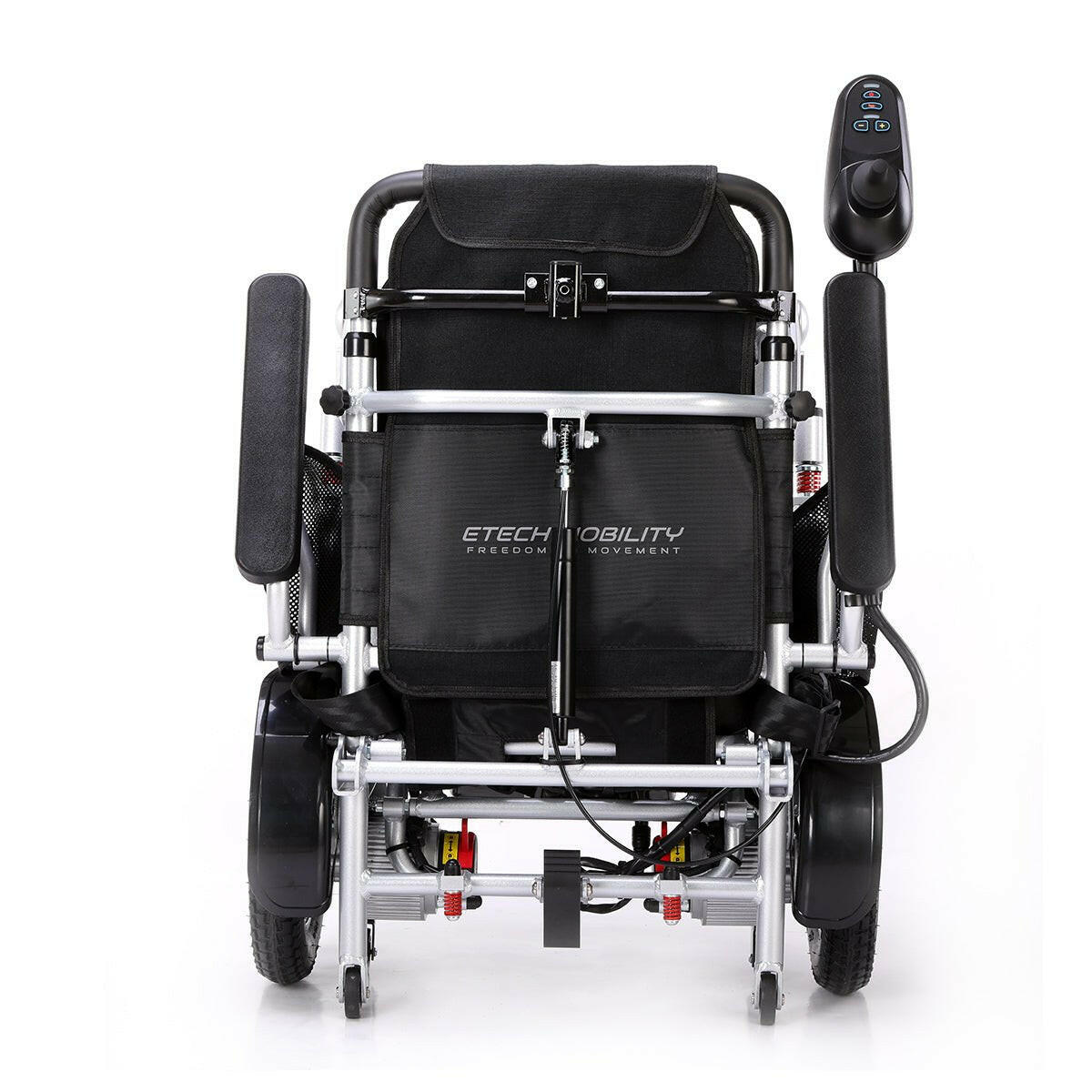 Wide Seat Reclinable Automatic Folding Powerchair Freedom Elite AFMR - Etech Mobility UK