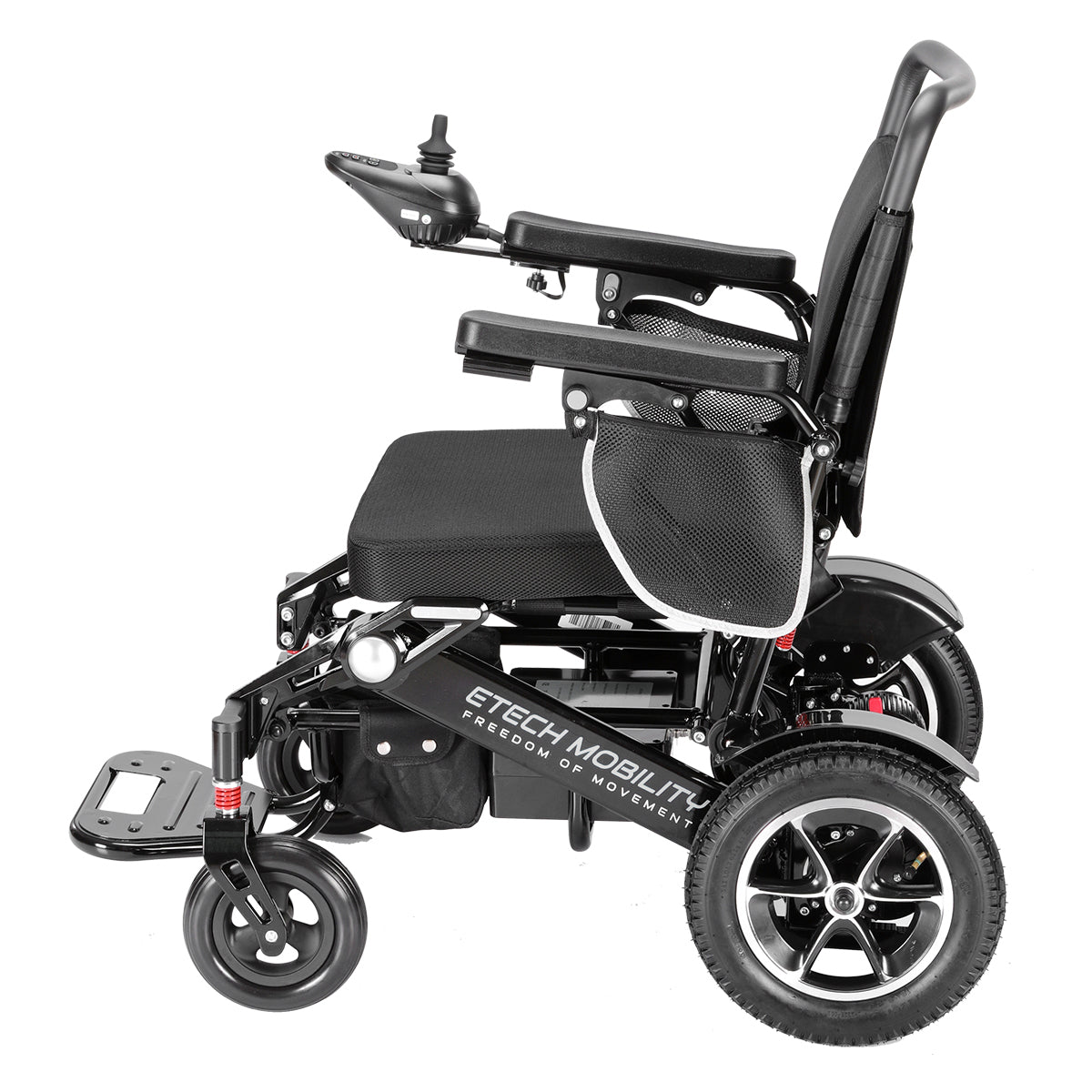 Wide - Seat Remote Folding Electric Wheelchair | Freedom Pro AF - Etech Mobility UK