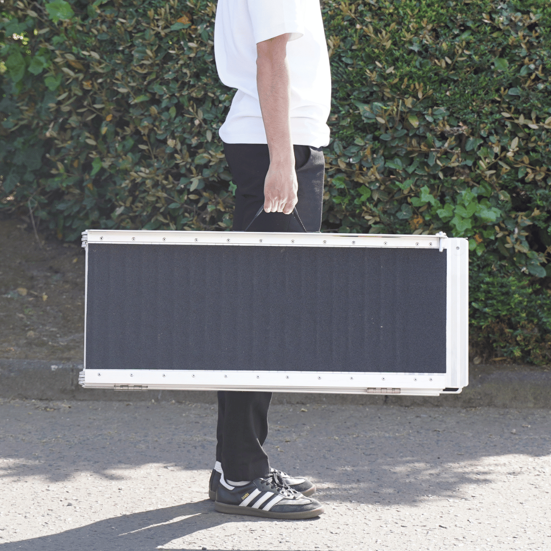6ft Foldable Suitcase Ramp for Electric Wheelchairs & Mobility Scooters - Etech Mobility UK