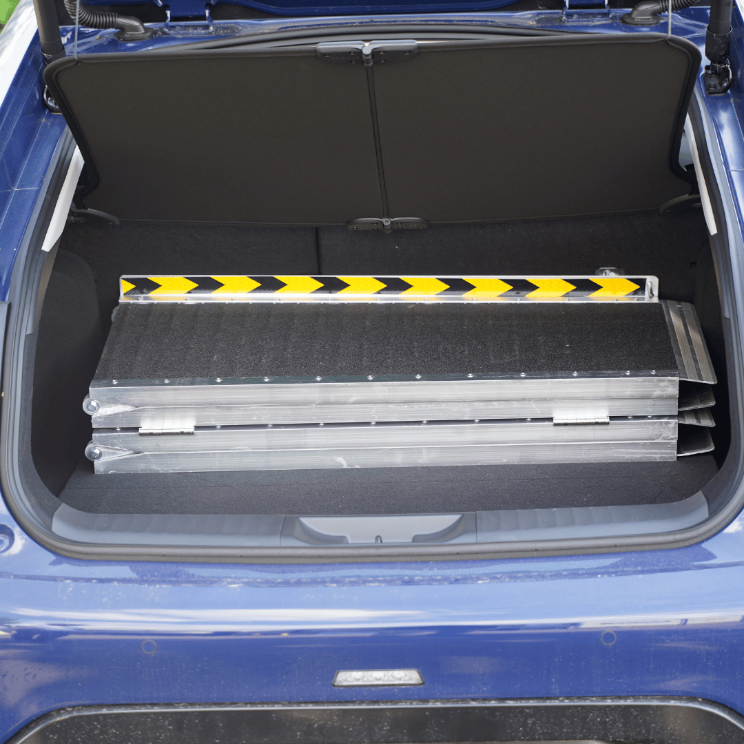 6ft Foldable Suitcase Ramp for Electric Wheelchairs & Mobility Scooters - Etech Mobility UK