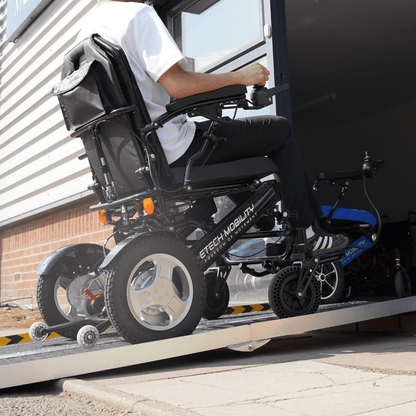 6ft Foldable Suitcase Ramp for Electric Wheelchairs & Mobility Scooters - Etech Mobility UK