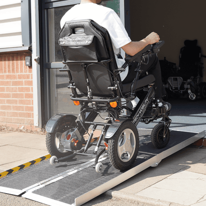 6ft Foldable Suitcase Ramp for Electric Wheelchairs & Mobility Scooters - Etech Mobility UK