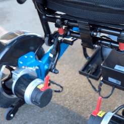 Folding Lightweight Electric Wheelchair by Etech Mobility