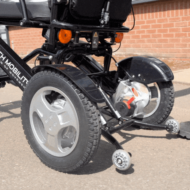 Y20 Luxe – Lightweight Folding Powerchair with Quick-Release Premium Brushless Motors & Reclining Back