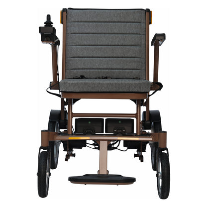 Etech Mobility Aeron electric wheelchair, front view