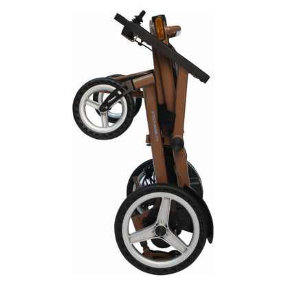 Etech Mobility Aeron electric wheelchair folded for transport