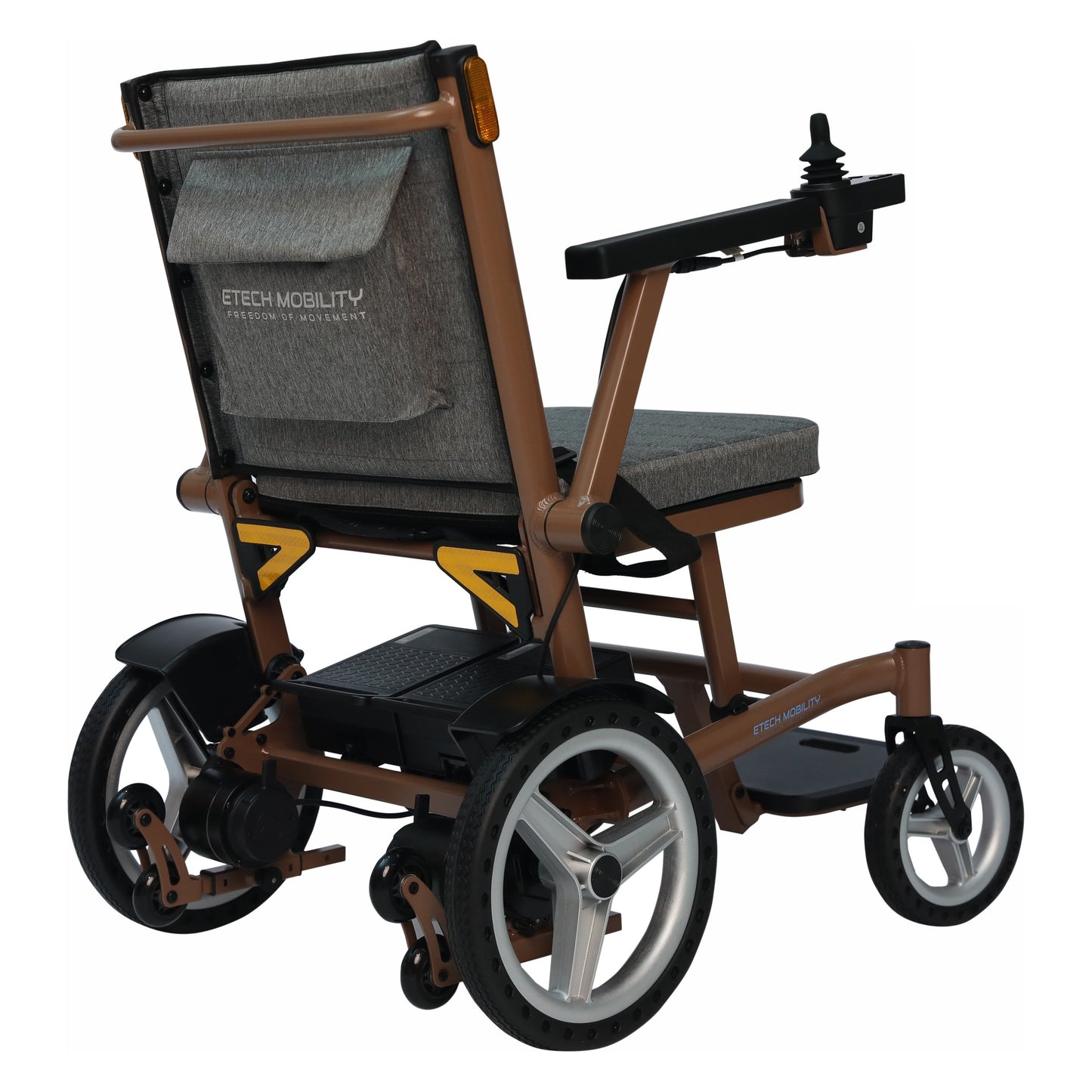 Aeron – 15.4kg Aluminium Folding Electric Wheelchair with Large Wheels - Etech Mobility UK