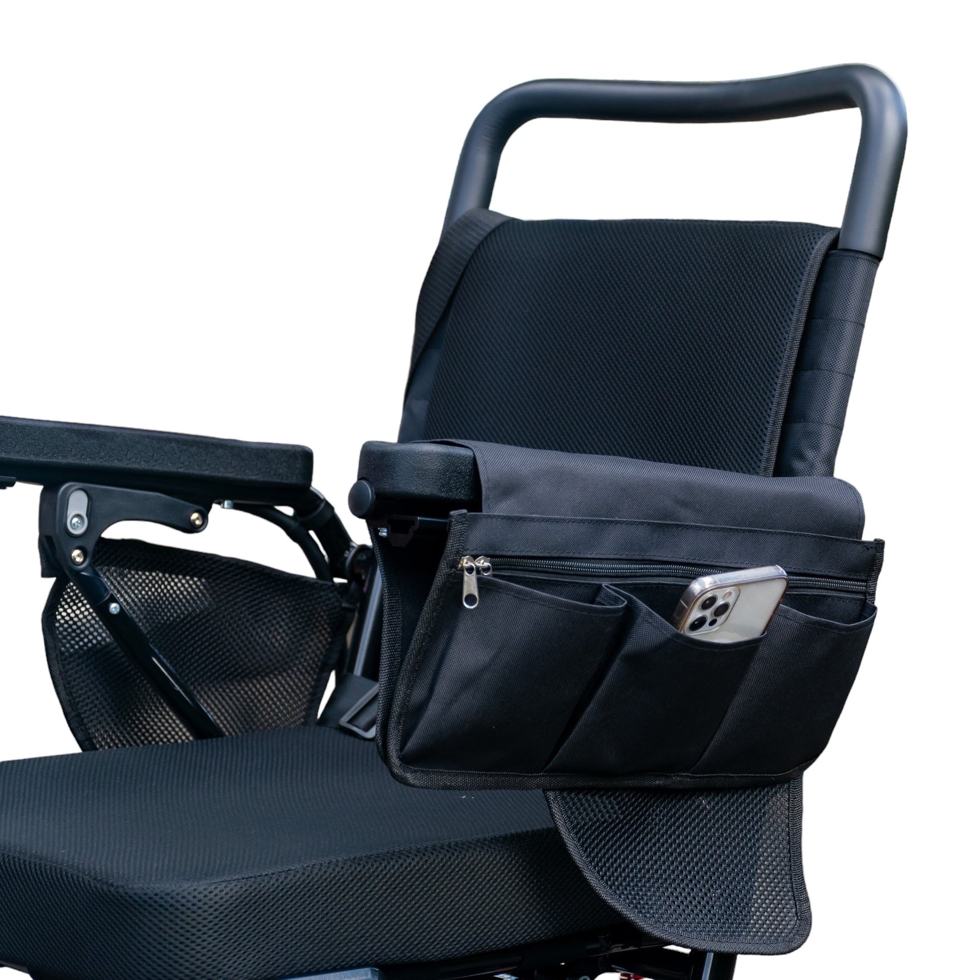 Armrest Storage Bag for Wheelchairs - Etech Mobility UK