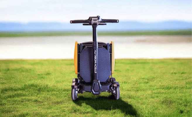 Phantom by Etech Mobility | Lightweight, remote folding, outdoor mobility scooter