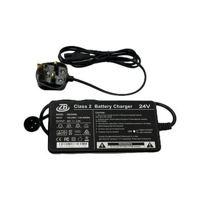 Battery Charger for Electric Wheelchair 24V 3A - Etech Mobility UK