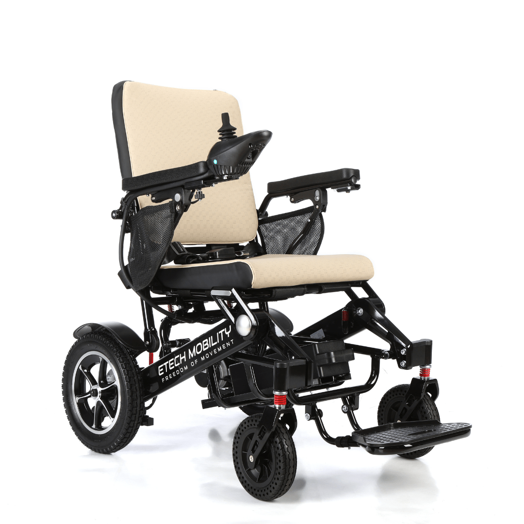 Breathable Leather Upholstery Set for Freedom Pro, Elite & Horizon 7 Electric Wheelchairs - Etech Mobility UK