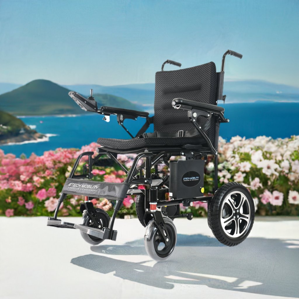 Brushless Motor Ultra Lightweight Electric Wheelchair | LitePro 2 - Etech Mobility UK