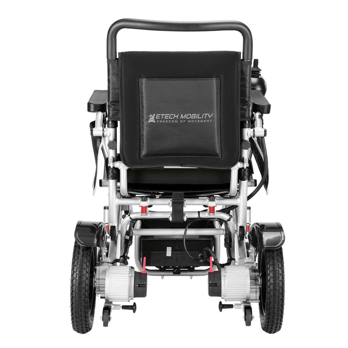 Carer Controlled Electric Wheelchair With Attendant Control Joystick - Etech Mobility UK