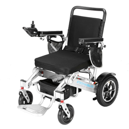 Carer Controlled Electric Wheelchair With Attendant Control Joystick - Etech Mobility UK