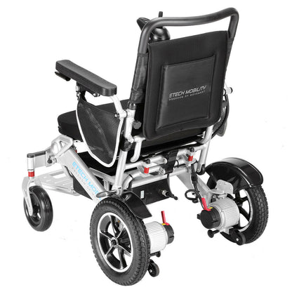 Carer Controlled Electric Wheelchair With Attendant Control Joystick - Etech Mobility UK