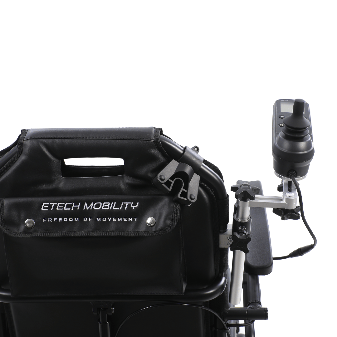 Easy - Fit Rear Carer Control Accessory for Electric Wheelchairs - Etech Mobility UK