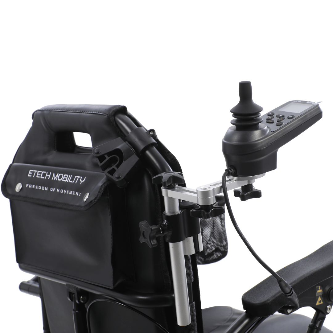 Easy - Fit Rear Carer Control Accessory for Electric Wheelchairs - Etech Mobility UK