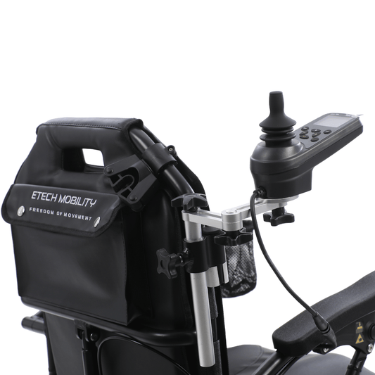 Easy - Fit Rear Carer Control Accessory for Electric Wheelchairs - Etech Mobility UK