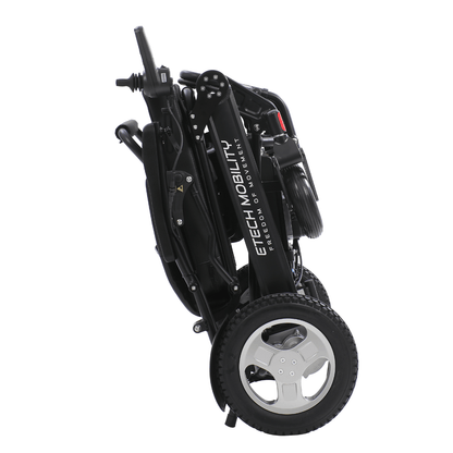 Enterprise 200 – Bariatric Folding Electric Wheelchair with Premium 350W Brushless Motors (200kg Load, 53cm Seat) - Etech Mobility UK