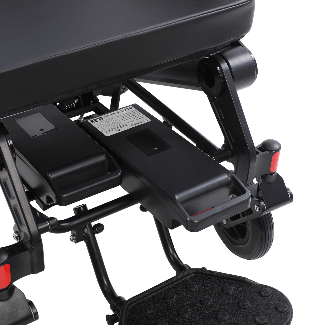 Enterprise 200 – Bariatric Folding Electric Wheelchair with Premium 350W Brushless Motors (200kg Load, 53cm Seat) - Etech Mobility UK