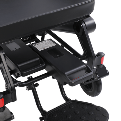 Enterprise 200 – Bariatric Folding Electric Wheelchair with Premium 350W Brushless Motors (200kg Load, 53cm Seat) - Etech Mobility UK