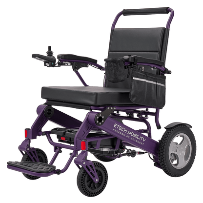 Enterprise 200 – Bariatric Folding Electric Wheelchair with Premium 350W Brushless Motors (200kg Load, 53cm Seat) - Etech Mobility UK