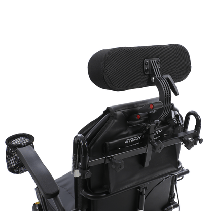 Etech Mobility Adjustable Wheelchair Headrest – Comfortable Support for Electric Wheelchairs - Etech Mobility UK